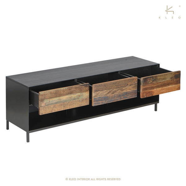 KLEO TV Console Boatwood