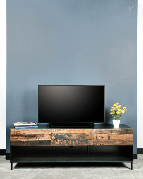 reclaimed houten tv kast